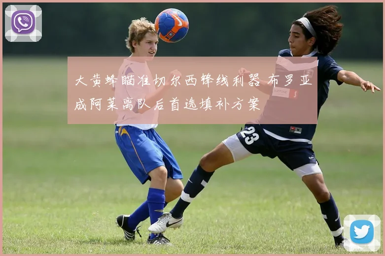 大黄蜂瞄准切尔西锋线利器 布罗亚成阿莱离队后首选填补方案